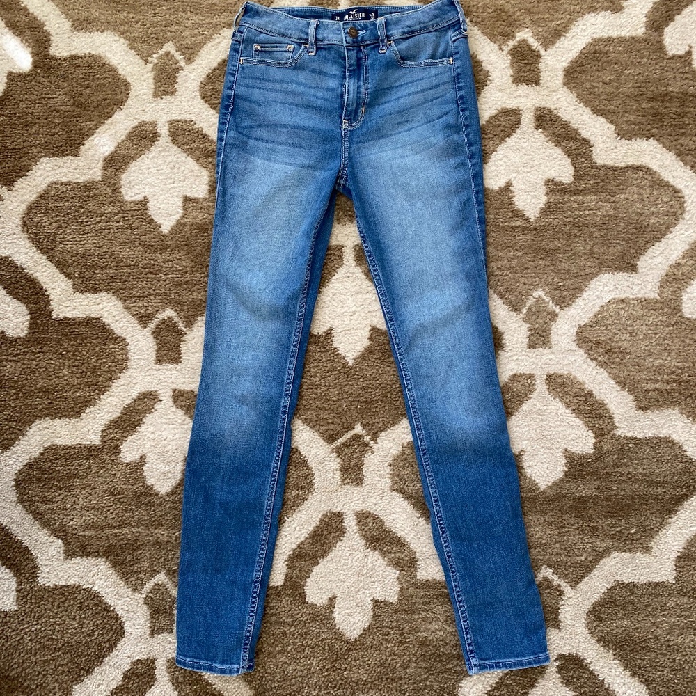 Hollister high rise super skinny jeans